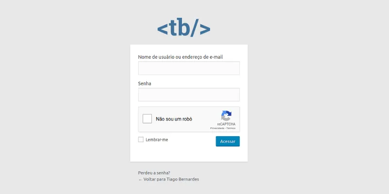 Personalizando a tela de login do wordpress sem uso de plugin